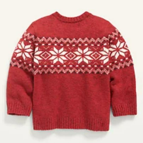Unisex Fair Isle Sweater for Baby - Picture 3 of 7